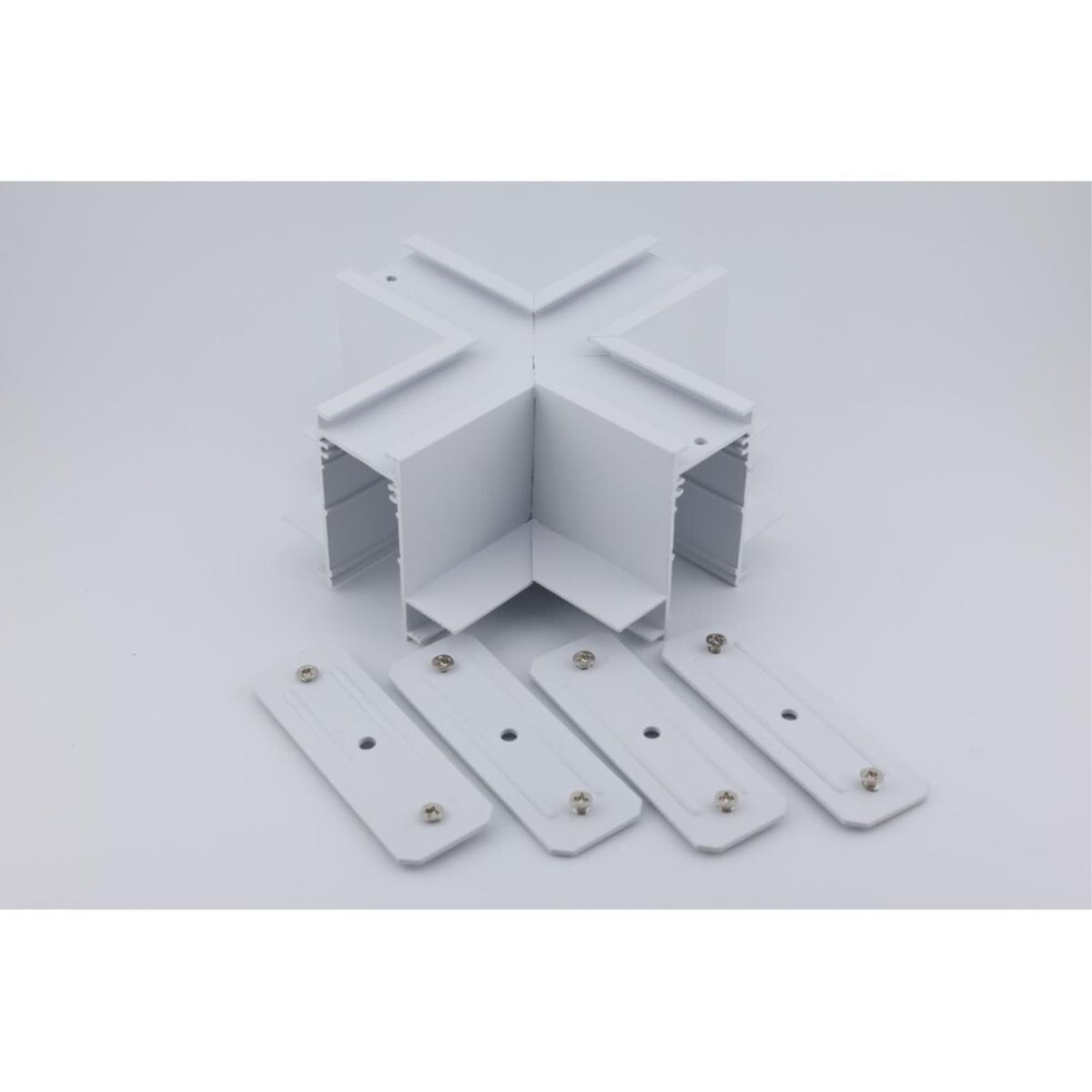 Соединитель Х-образный для магнитного шинопровода Aployt Magnetic track 220 APL.0285.10.04 в Санкт-Петербурге