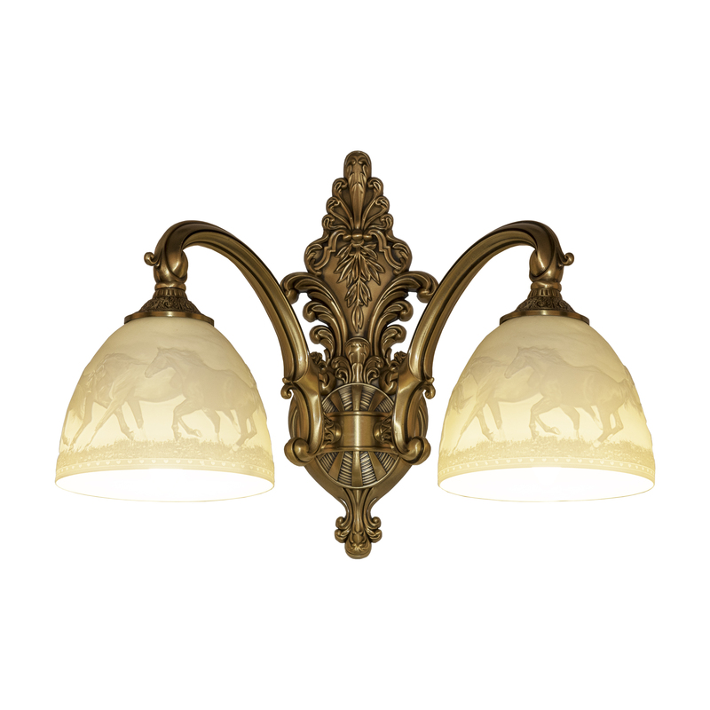 Бра Bohemia Ivele Crystal Verona 7209B14/2/175 FP P1 D Horse в Санкт-Петербурге