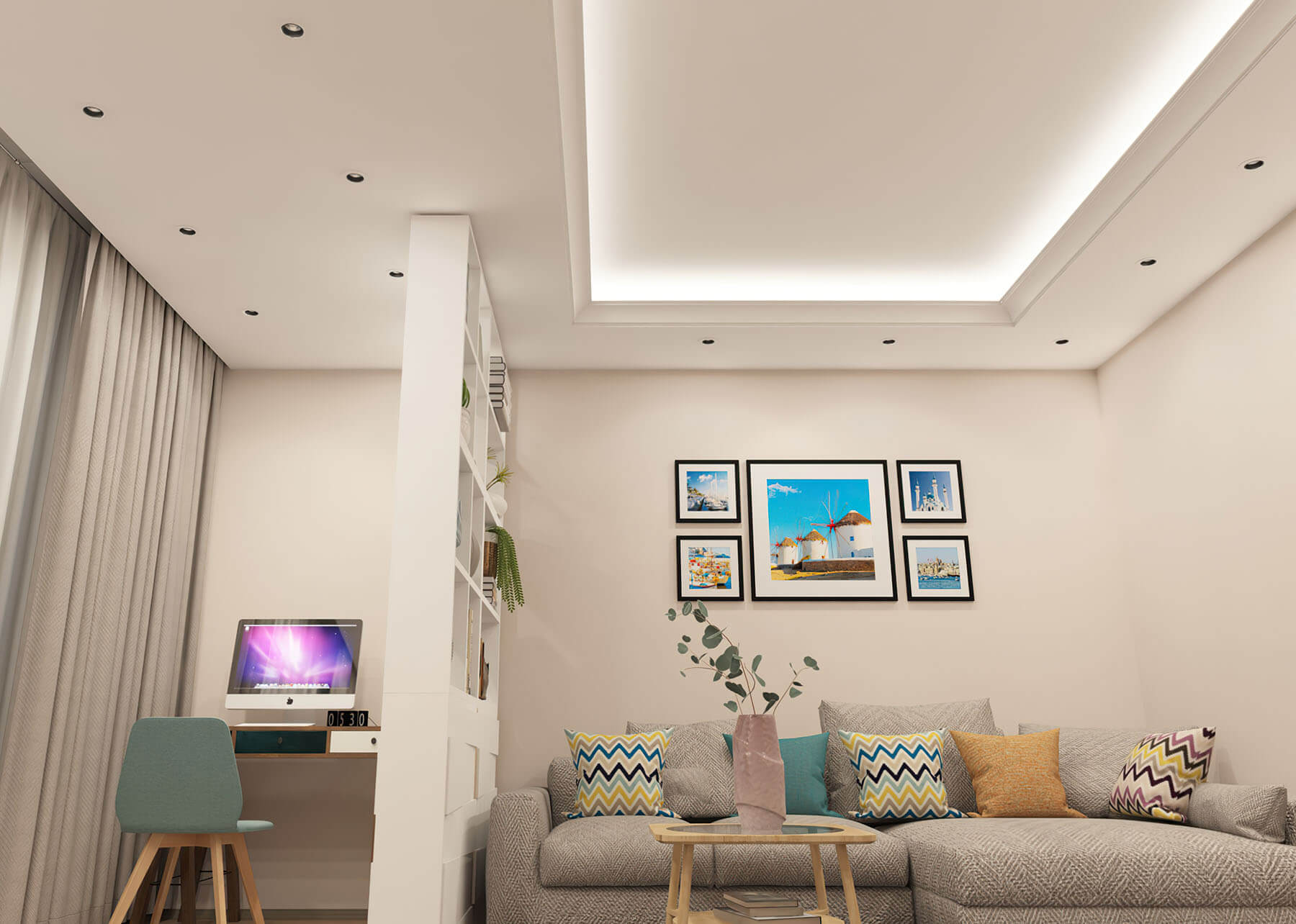 Встраиваемый светильник Denkirs DK3061-WH+BK в Санкт-Петербурге