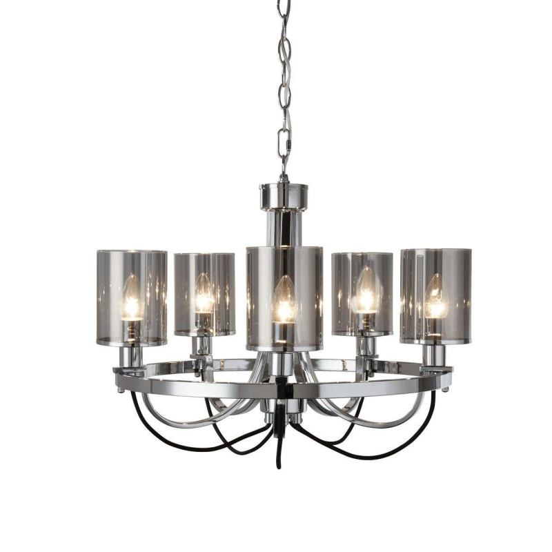 Подвесная люстра Arte Lamp Ombra A2995LM-5CC в #REGION_NAME_DECLINE_PP#