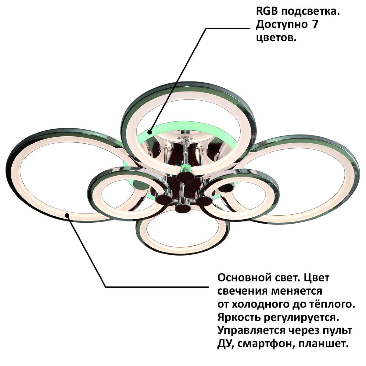 Потолочная люстра Natali Kovaltseva INNOVATION STYLE 83023 в Санкт-Петербурге