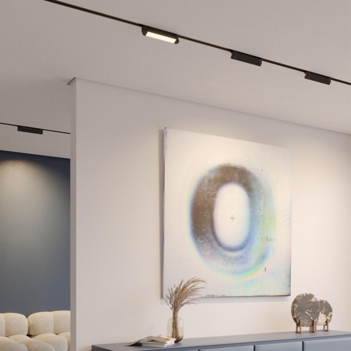 Трековый однофазный трехжильный светильник с переключателем цветовой температуры Novotech Port Iter 359795 в Санкт-Петербурге