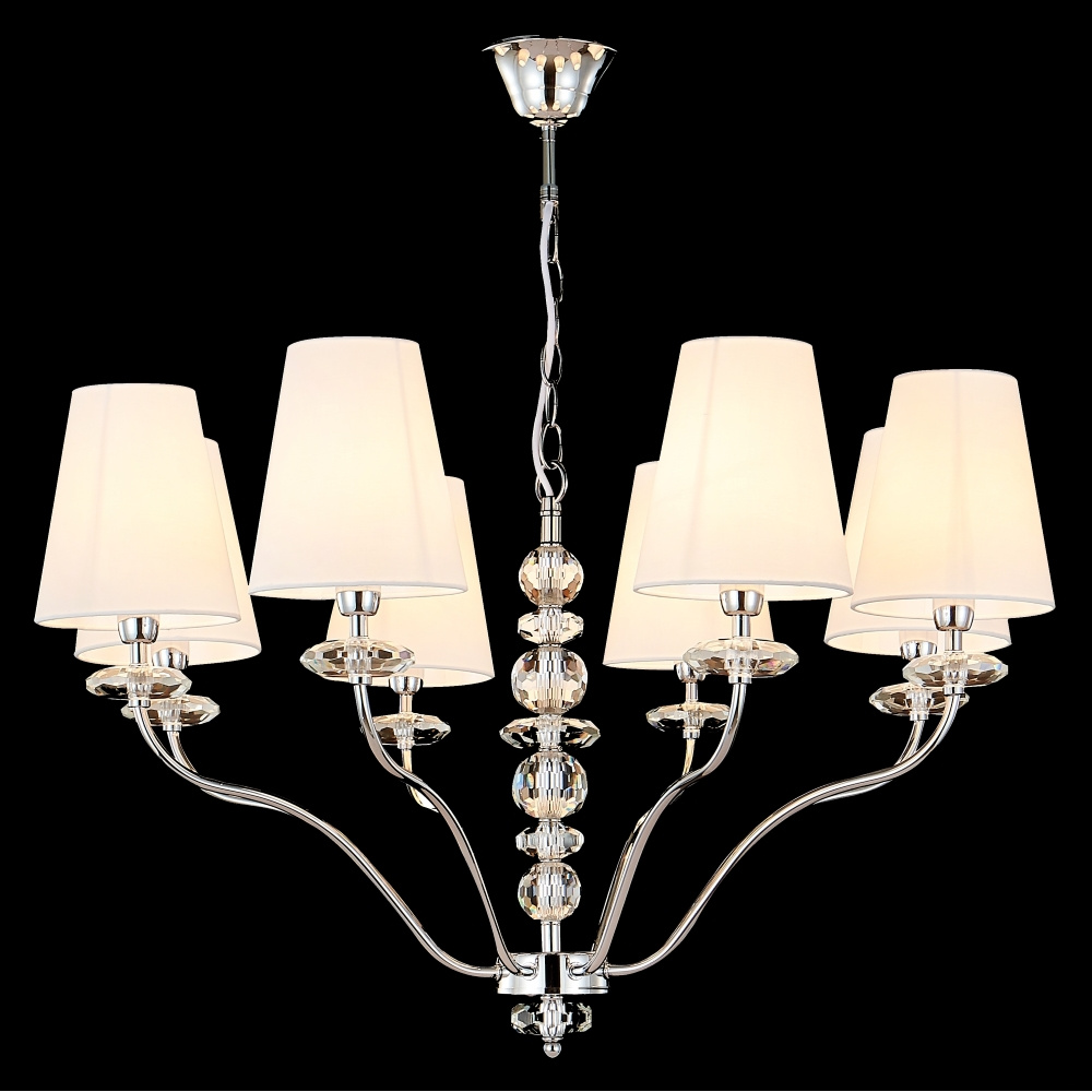 Подвесная люстра Crystal Lux ARMANDO SP8 CHROME в #REGION_NAME_DECLINE_PP#