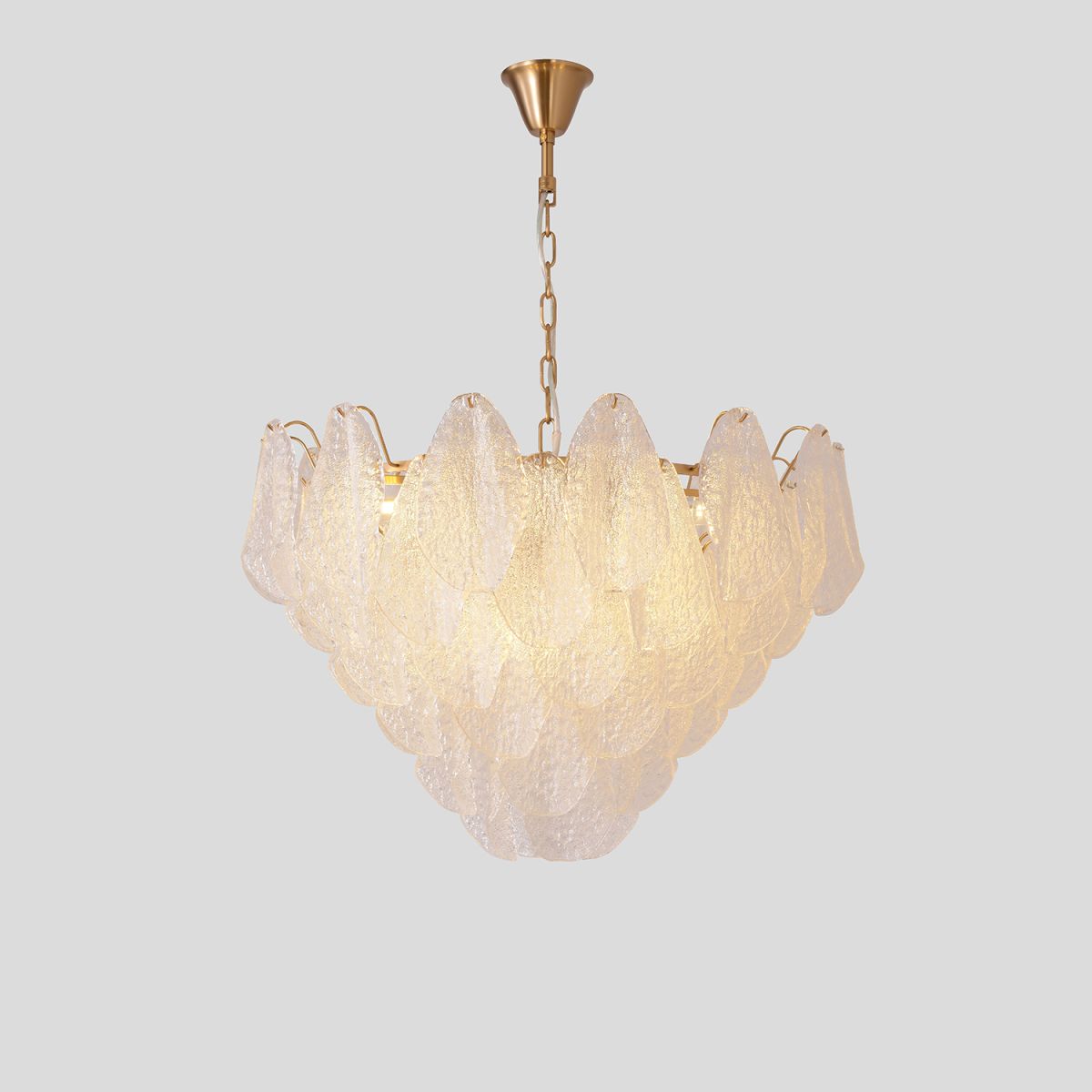 Подвесная люстра Crystal Lux EMILIA SP12 BRASS в Санкт-Петербурге