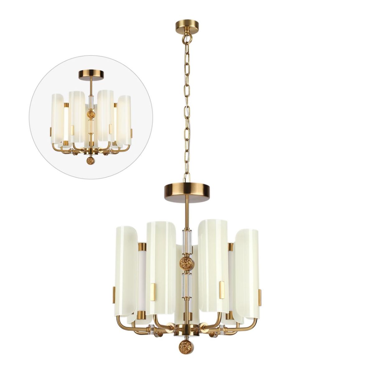 Подвесная люстра Odeon Light Modern Lion 5467/35L в Санкт-Петербурге