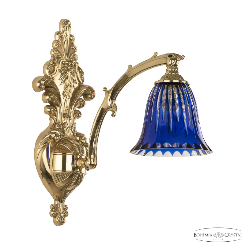 Бра Bohemia Ivele Crystal Verona 7211B15/1/210 G P2 D Clear-Blue/H-1K в Санкт-Петербурге