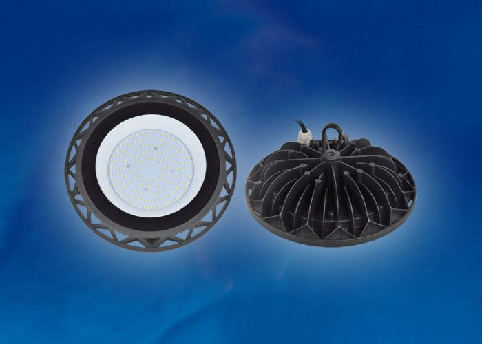 Подвесной светодиодный светильник (UL-00002320) Uniel ULY-U40C-100W/DW IP65 Black в Санкт-Петербурге