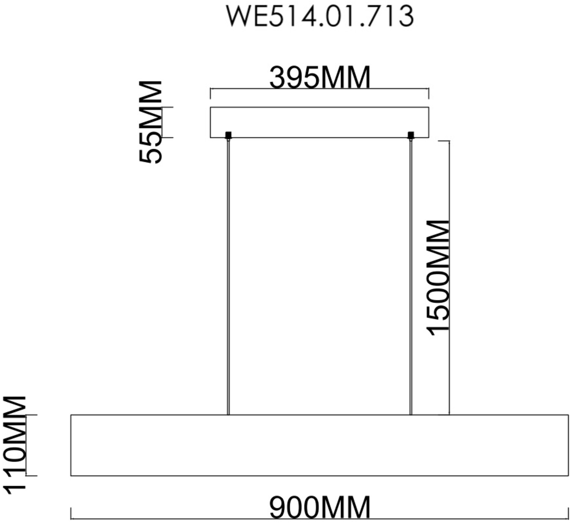 Подвесной светильник Wertmark Edda WE514.01.713 в Санкт-Петербурге