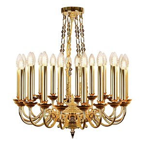 Подвесная люстра iLamp Louvre MD8551-20 GD