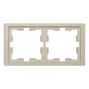 Рамка 2-постовая Schneider Electric Merten D-Life MTN4020-6533
