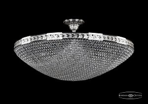 Люстра на штанге Bohemia Ivele Crystal 19321/80IV Ni