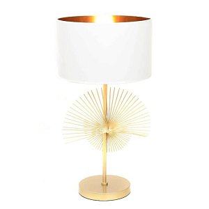 Настольная лампа Lumina Deco Fonti LDT 5534 GD+WT