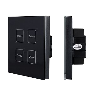 Сенсорная панель Arlight Dali-113-4G-Dim-IN (Bus, черная) 026773