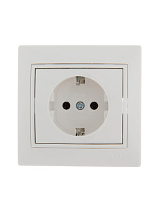 Розетка с/з Lezard Mira 701-0202-122