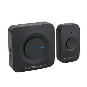 Звонок беспроводной Elektrostandard DBQ23M WL 52M IP44 черный 4690389142635