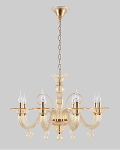 Подвесная люстра Crystal Lux Caetano SP-PL8 Amber