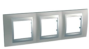 Рамка 3-постовая Schneider Electric Unica Top MGU66.006.039