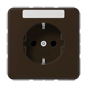 Розетка штепсельная Schuko Jung CD1520NABR