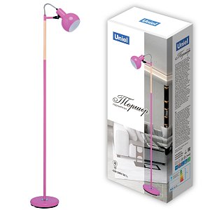 Торшер Uniel UML-T702 E14 PINK UL-00010184