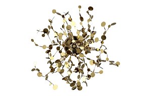 Настенный светильник Crystal Lux GARDEN AP-PL3 D400 GOLD