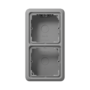 Коробка двухместная Jung CD582AGR