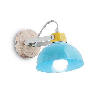 Спот Ideal Lux Titti AP1 Azzurro 157139