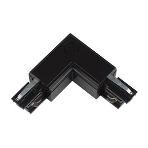 Соединитель для шинопроводов L-образный внешний (09763) Uniel UBX-A21 Black