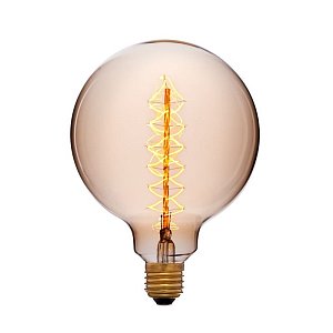 Лампа накаливания Sun Lumen E27 40W золотой 052-030
