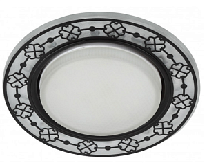 Встраиваемый светильник Эра DK LD28 WH/BK /1 Б0048932