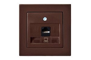 Розетка компьютерная (RJ45) Liregus Epsilon 28-1450