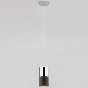 Подвесной светильник Eurosvet Mini Topper 50146/1 хром/черный