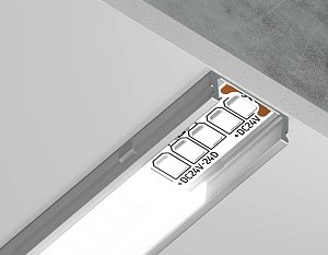 Алюминиевый накладной профиль Ambrella Light Alum Profile GP1700AL