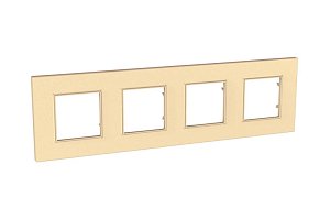 Рамка 4-постовая Schneider Electric Unica Quadro MGU4.708.36