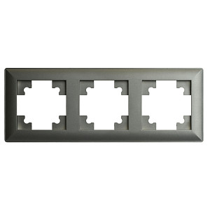 Рамка трехместная Stekker PFR00-7003-06 Катрин 39809