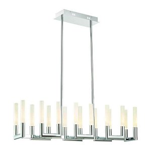Подвесная светодиодная люстра Lucia Tucci Flop 3390.16 Chrome
