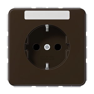Розетка штепсельная Schuko Jung CD1520KINABR
