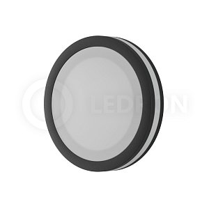Влагозащищенный светильник LeDron LIP0906-10W-Y 4000K BLACK 00000013671