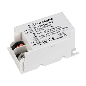 Блок питания Arlight ARJ-LE40500 (20W, 500mA, PFC) 025715