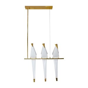 Подвесной светодиодный светильник Moderli Birds V3072-3PL