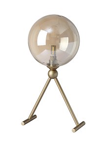 Настольная лампа Crystal Lux Francisca LG1 Gold/Cognac