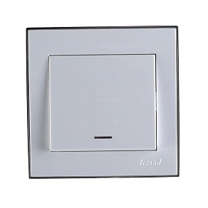 Выключатель с подсветкой Lezard Rain 703-0202-111