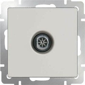 ТВ-розетка Werkel оконечная слоновая кость WL03-TV-ivory 4690389046285