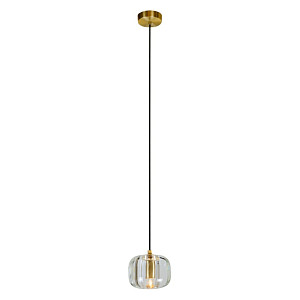 Подвесной светильник Belfast Pansy 6214-1 BR CL