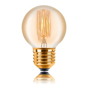 Лампа накаливания Sun Lumen E27 25W золотая 053-723