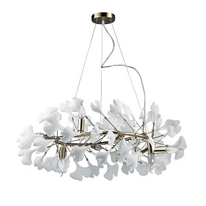 Подвесная люстра Delight Collection 10881P/R800 gold/white