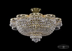 Люстра на штанге Bohemia Ivele Crystal 19301/65JB G