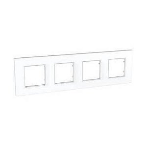 Рамка 4-постовая Schneider Electric Unica Quadro MGU2.708.18