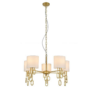 Подвесная люстра Indigo Amali 13026/5P Gold V000479