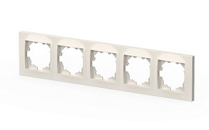 Рамка пятиместная ELBI Vega 510-010200-250