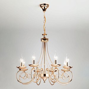 Подвесная люстра Eurosvet Provence 22404/8 золото